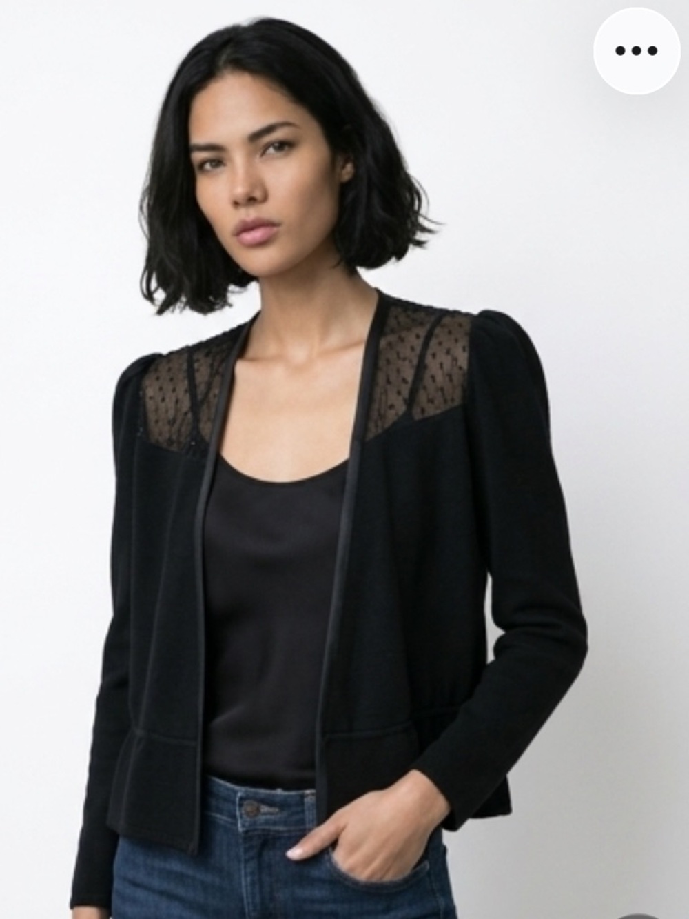 Rare St. John by Marcy grey blazer